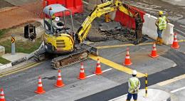 Перекресток Рижского проспекта и улицы Петровской в Пскове отремонтирую за 6 миллионов 309 тысяч
