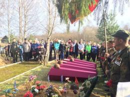 В Усвятском районе перезахоронили останки 45 бойцов Красной армии