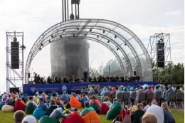 В день России на горе Соколиха прошел концерт «На страже мира»