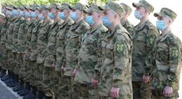 В Псковской области в ходе призыва больше 50 юношей направлены на службу в Росгвардию