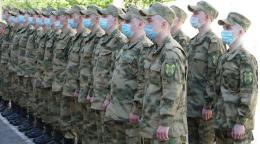 В Псковской области в ходе призыва больше 50 юношей направлены на службу в Росгвардию