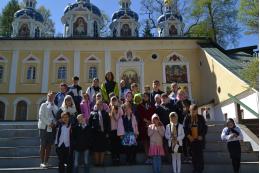 Ребята из деревень Псковской области побывали в Печорах и Изборске