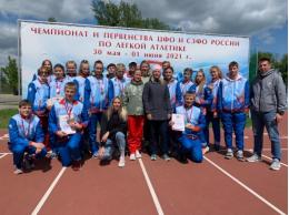 Псковские спортсмены завоевали свыше 20 золотых медалей на Чемпионате и Первенстве СЗФО по легкой атлетике