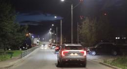 На Гаражном проезде в Пскове появилось освещение