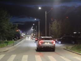 На Гаражном проезде в Пскове появилось освещение