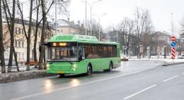 Движение автобусов по  Леона Поземского изменится с первого апреля