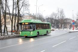 Движение автобусов по  Леона Поземского изменится с первого апреля