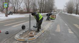На пересечении улиц Кузнецкой и Аллейной в Пскове появится островок безопасности