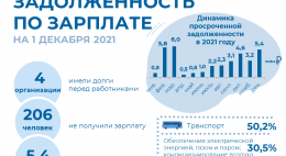 5,4 млн рублей составляет просроченная задолженность по зарплате в Псковской области 