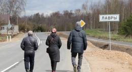 В завершающую стадию вошла реконструкция дороги от Лавров к границе с Латвией