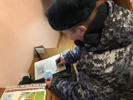 В Псковской области росгвардейцы провели оперативно-профилактическое мероприятие «Оружие»