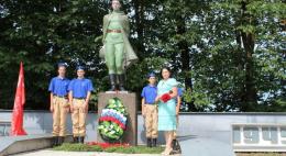 В Красногородском районе празднуют годовщину освобождения от немецко-фашистских захватчиков 