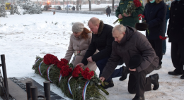 В День Героев Отечества в Пскове прошло торжественное мероприятие