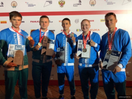 Сборная псковских спасателей забрала серебро в чемпионате «Молодые профессионалы»
