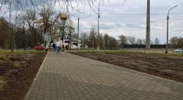На Крестовском шоссе в Пскове отремонтирован тротуар