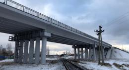 Капитальный ремонт путепровода в Пустошке завершен