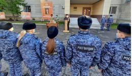 С профессиональным праздником поздравили псковских сотрудников вневедомственной охраны Росгвардии