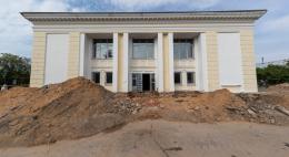 В Пскове продолжается реконструкция здания для будущей историко-краеведческой библиотеки