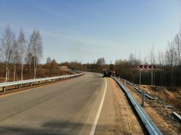 Барьерное ограждение установили в регионе по «дорожному нацпроекту»