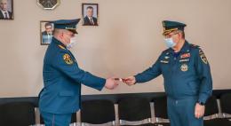 Сотрудникам Главного управления МЧС России по Псковской области присвоили звания