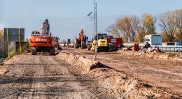 Завершаются работы в Стругокрасненском районе на мосту через Кебь 