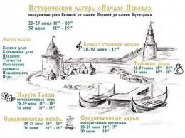 В Пскове в рамках Международных Ганзейских дней пройдёт фестиваль средневековой культуры «Начало Пскова»