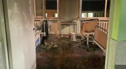 В пульмонологическом отделении Псковской городской больницы произошёл пожар