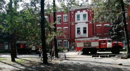 В Доме офицеров в Пскове произошло возгорание