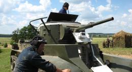 Больше 150 реконструкторов военно-исторический фестиваль «Прорыв линии «Пантера» 14 июля