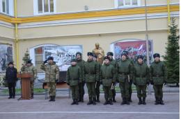 В Северо-Западном округе военнослужащие прошедшие службу по призыву остаются служить по контракту в Росгвардии