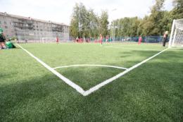 В Дно появился новый спортивный стадион