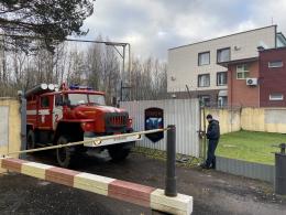 Противопожарные учения провели росгврадейцы и сотрудники регионального МЧС