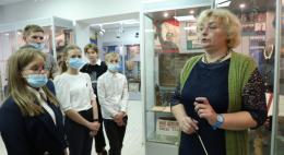 Юнармейцы посетили музей УМВД России 