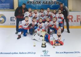 Маленькие псковичи завоевали золото в хоккейном турнире "Кубок Ладоги" 