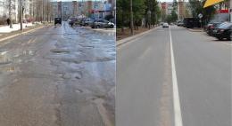 Ремонт улицы Алтаева завершился в Пскове 