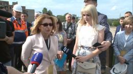 Замминистра науки и высшего образования РФ Наталья Бочарова не поверила, что студенческий  кампус будет внешне готов к встрече Ганзейских дней