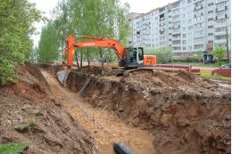 В рамках нацпроекта идет реконструкция улицы Кузбасской Дивизии в Пскове