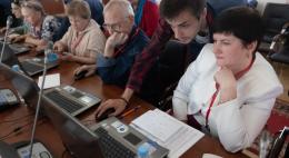 Пенсионеры региона приняли участие в компьютерном многоборье