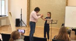Солист оркестра Большого театра провел серию мастер-классов в музыкальных школах области