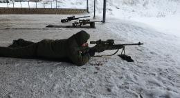 В Псковской области прошли сборы снайперов и пулеметчиков
