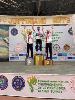 Псковский спортсмен занял 2 место на Чемпионате Европы по спорту глухих в дисциплине «шоссе – критериум 48 км»