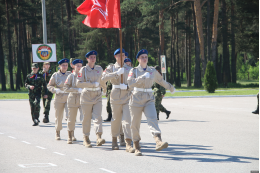 В Пскове проходит региональный cлет юнармейцев