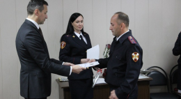 В Пскове наградили лучших сотрудников вневедомственной охраны