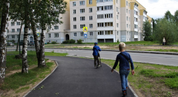 В Пскове завершили ремонт улицы Алтаева 