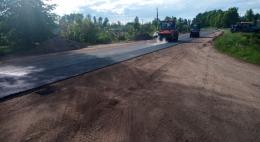 Специалисты продолжают приводить в порядок дорогу Пушкинские Горы – Локня