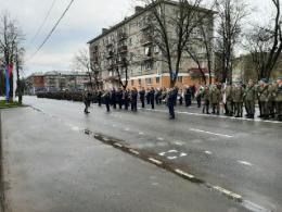 В Пскове прошла репетиция парада Победы